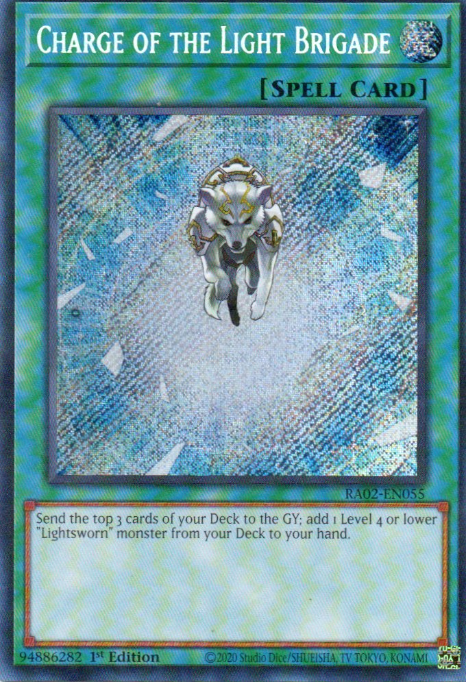 Charge of the Light Brigade RA02-EN055 Secret rare