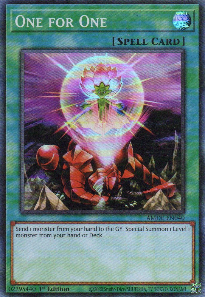 One for One AMDE-EN040 Super rare