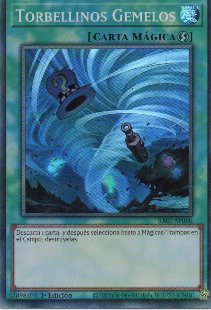Torbellinos Gemelos RA02-SP060 Super rare