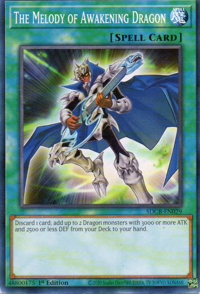 The Melody of Awekening Dragon SDCB-EN029 Commun