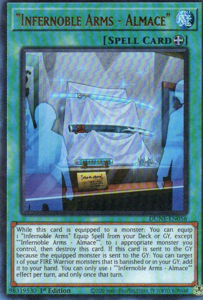 "Infernoble Arms - Almace" DUNE-EN056 Ultra rare