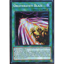Obliterate!!! Blaze INFO-EN055 Super rare