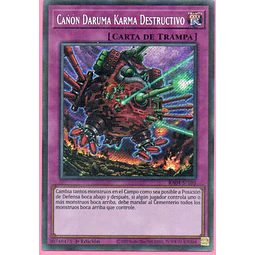 Cañon Daruma Karma Desructivo RA04-SP103 Secret rare