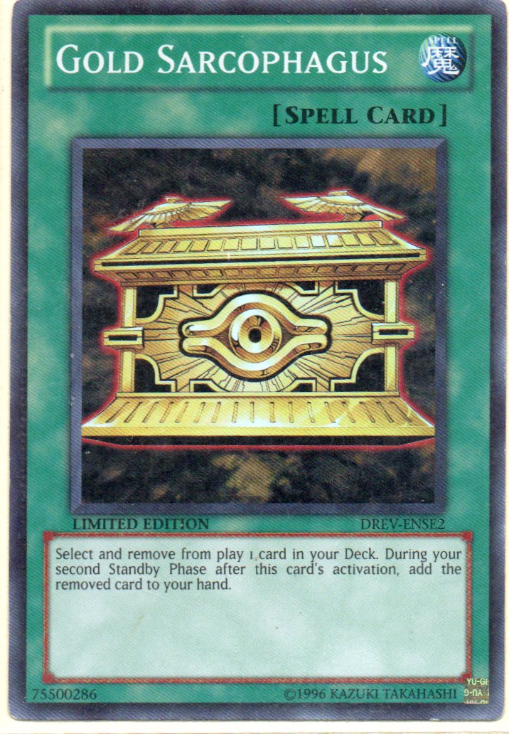 Gold Sarcophagus DREV-ENSE2 Super rare