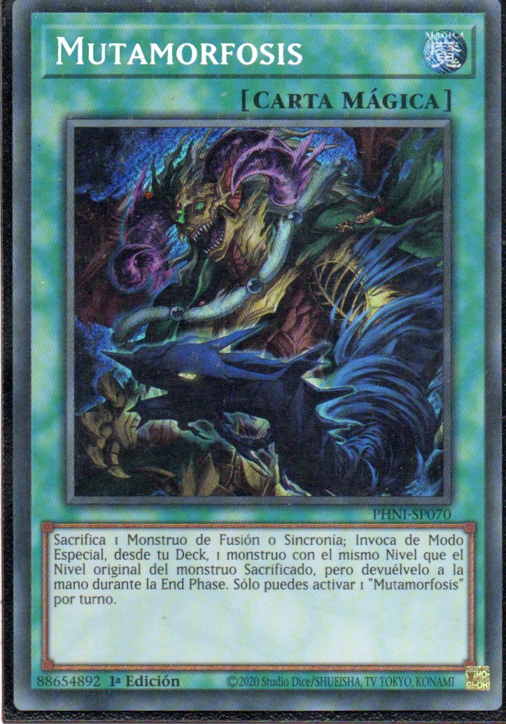 Mutamorfosis PHNI-SP070 Secret rare