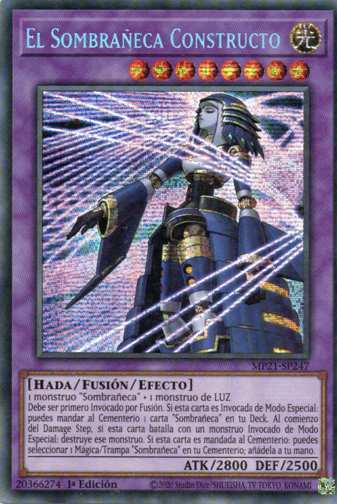 El Sombrañeca Constructo MP21-SP247 Secret rare