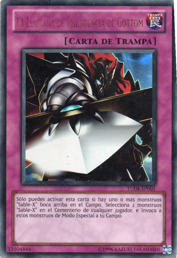 La Llamada de Emergencia de Gottom TU04-SP001 Ultra rare