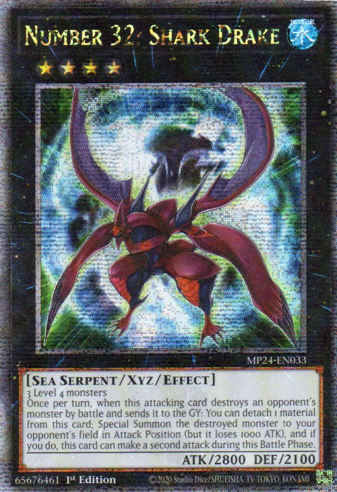 Number 32: Shark Drake MP24-EN033 Quarter rare