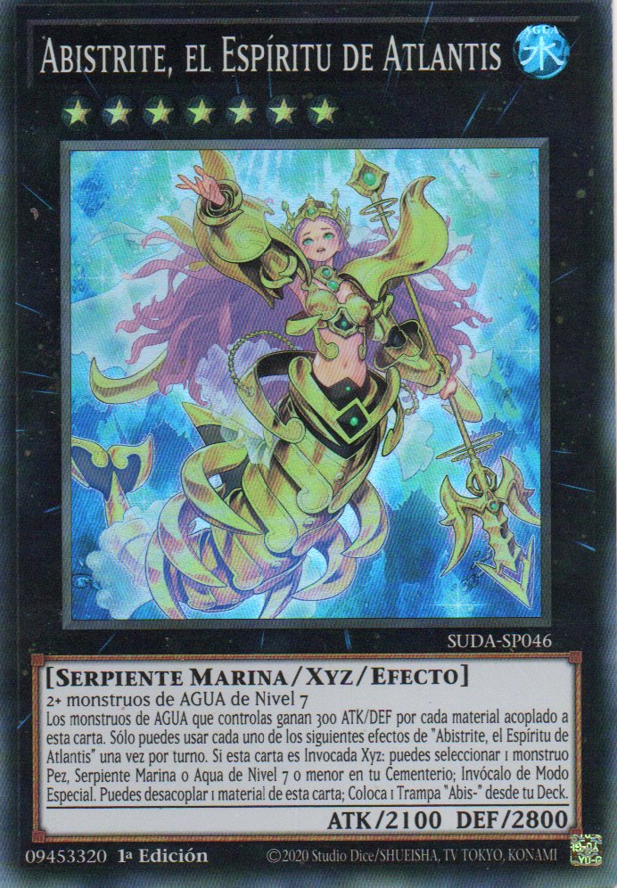 Abistrite, el Espiritu de Atlantis SUDA-SP046 Super rare
