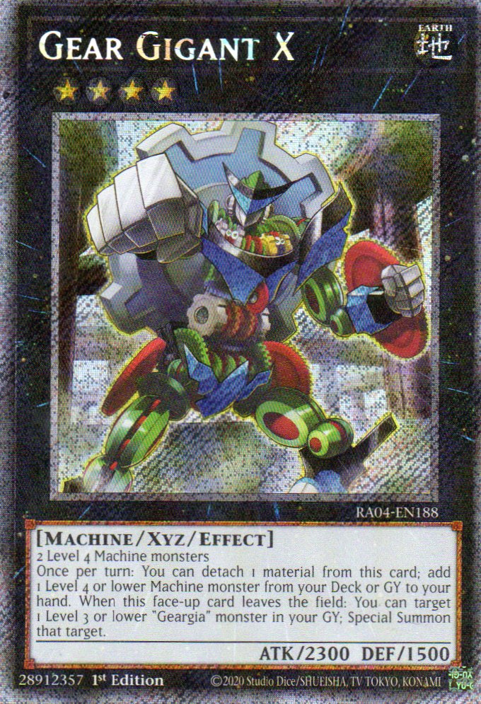 Gear Giant X RA04-EN188 Platinum rare