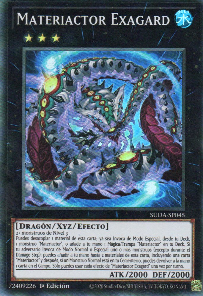 Materiactor Exagard SUDA-SP045 Super rare