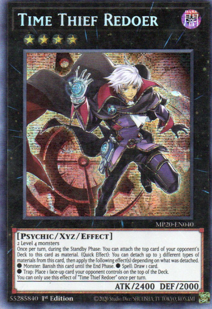 Time Thief Redoer MP20-EN040 Secret rare