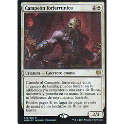 Campeon Forjarrunica KHM 026 Rare Foil