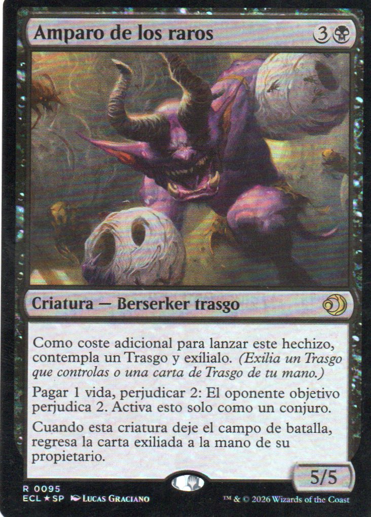 Amparo de los Raros ECL 095 Rare Foil