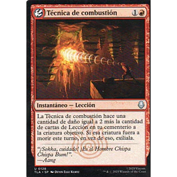 Tecnica de Combustion TLA 128 Uncommun