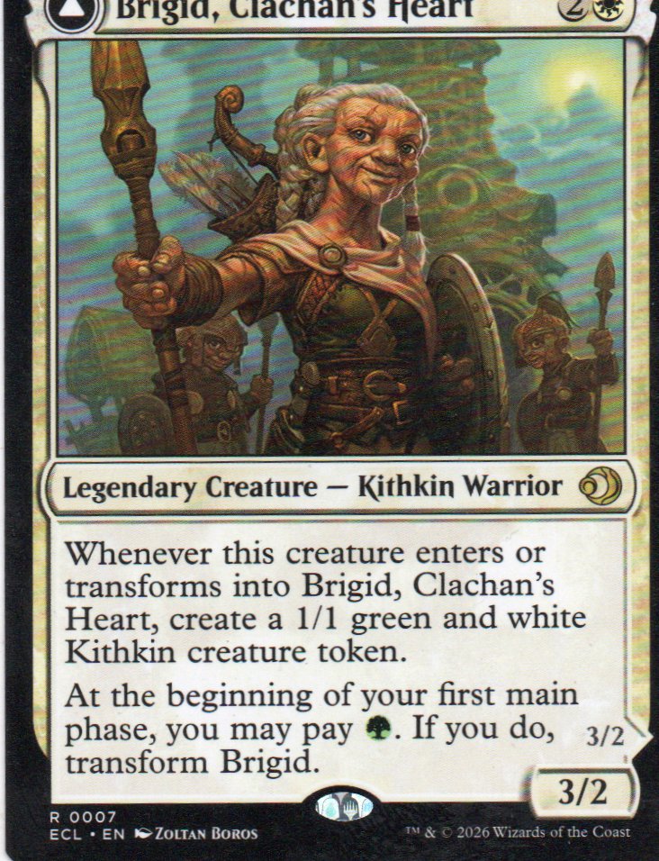 Brigid Clachan's Heart ECL 007 Rare
