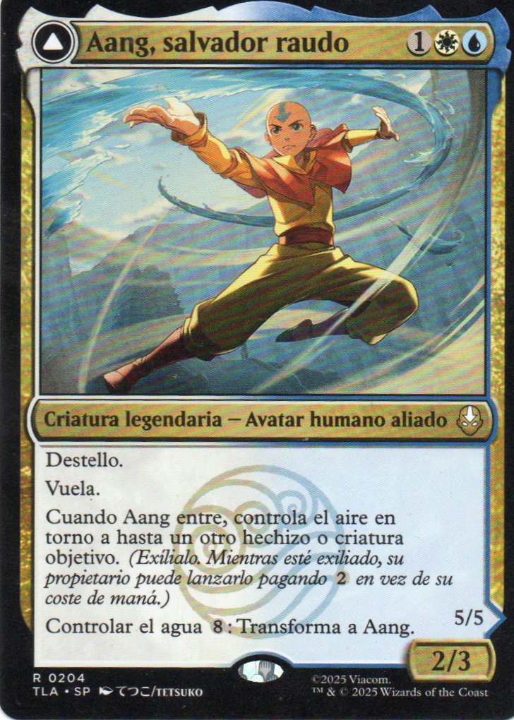 Aang, Salvador Raudo TLA 204 Rare