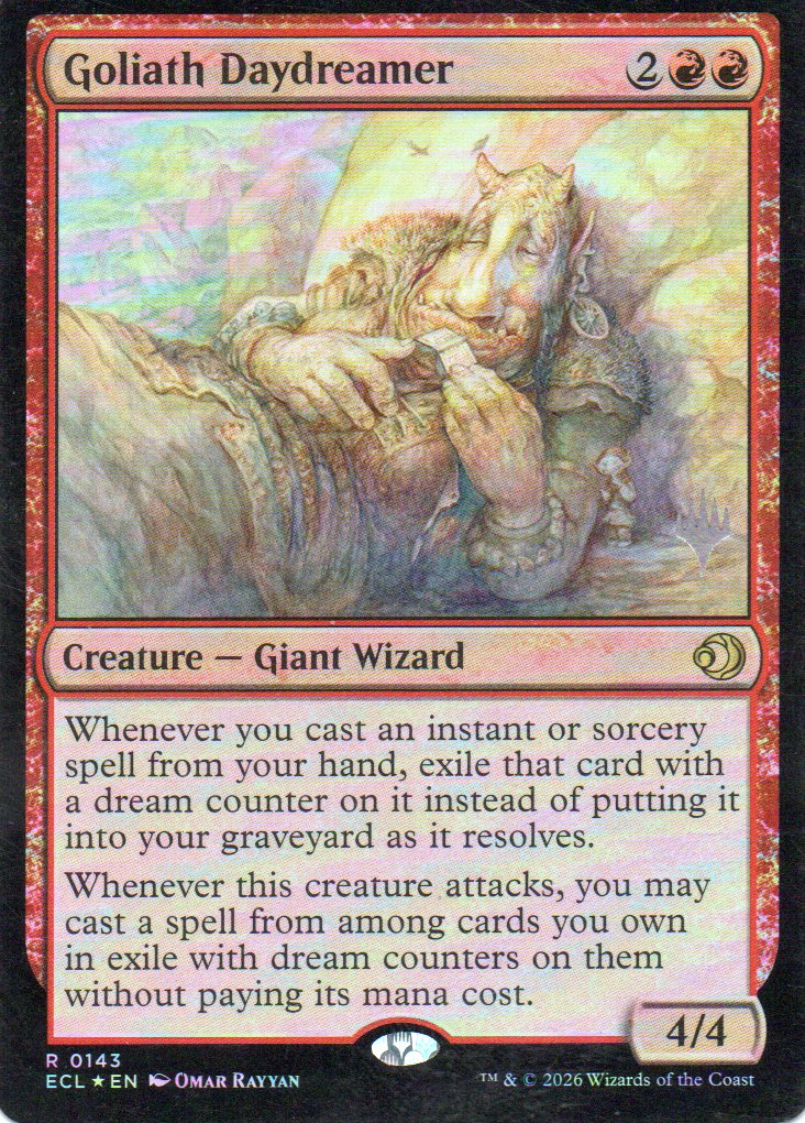 Goliath Daydreamer ECL 143 Rare Foil