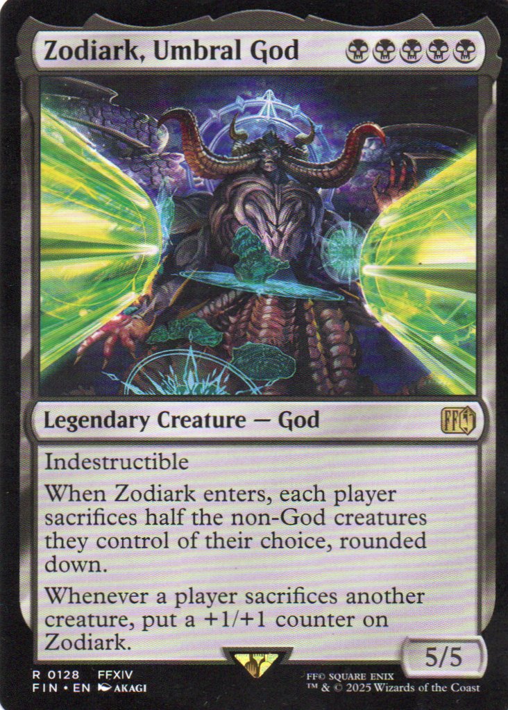 Zodiark, Umbral God FIN 128 Rare