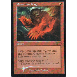 Monstrous Rage 2 Promo foil