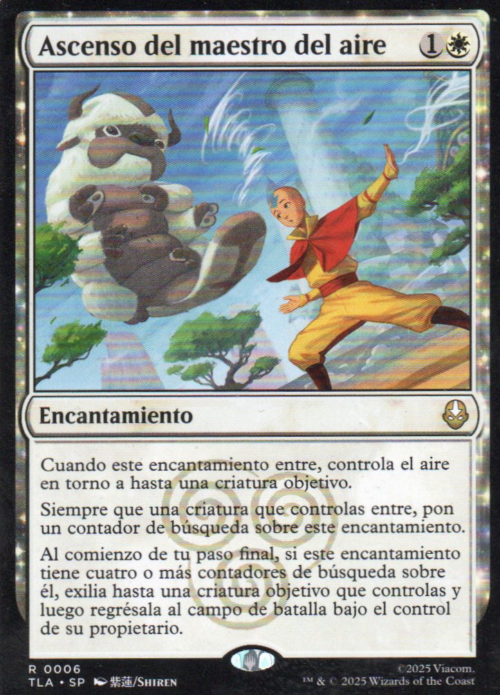 Ascenso del maestro del aire TLA 006 Rare