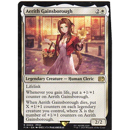 Aerith Gainsborough FIN 004 Rare