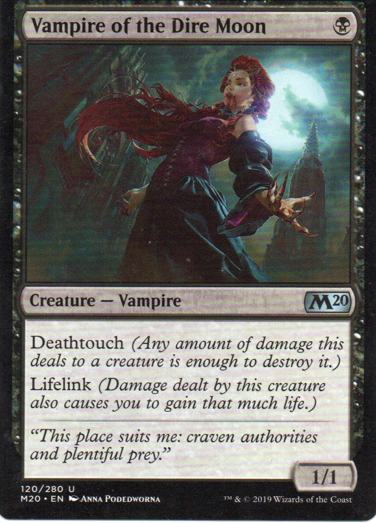 Vampire of the Dire Moon M20 120 Uncommun