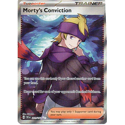Morty's Conviction TEF 201 Ultra rare