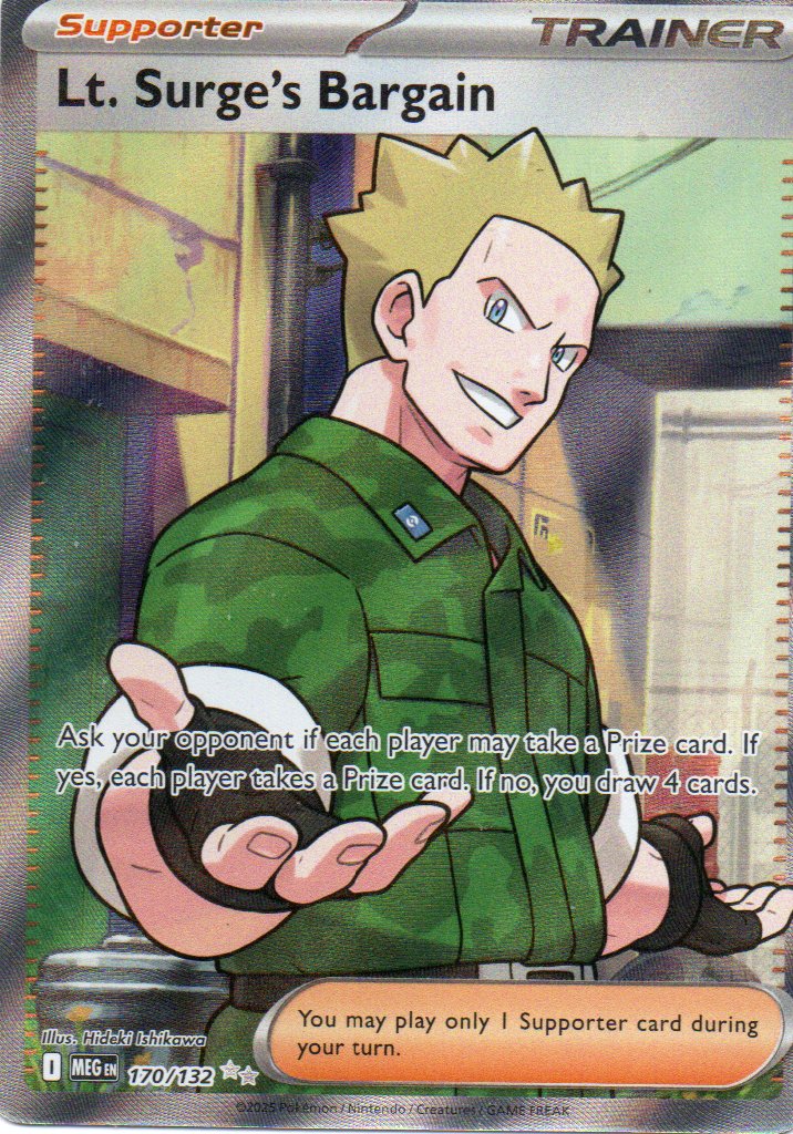 Lt. Surge's Bargain MEG 170 Ultra rare