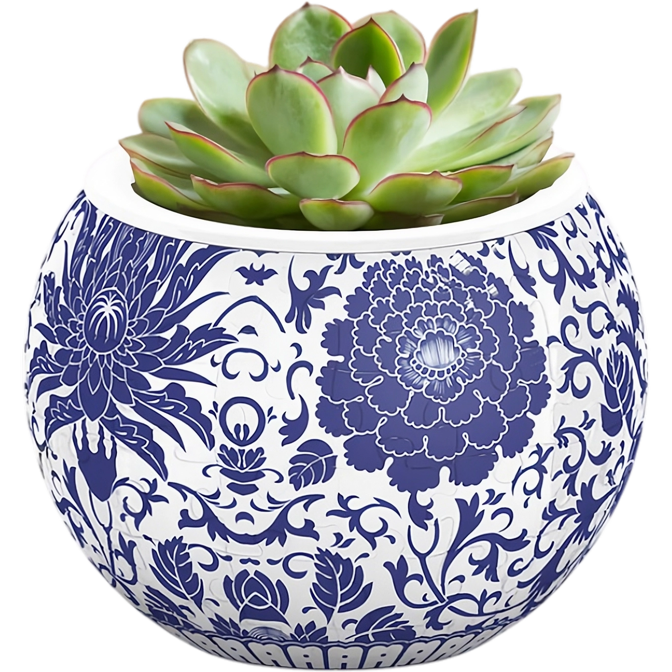 Maceta Oriental Floral Ornament Piece Relax - Rompecabezas