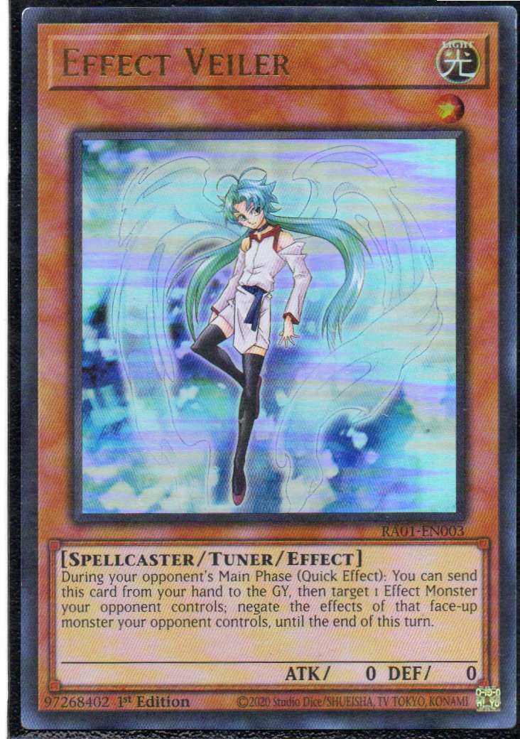 Effect Veiler RA01-EN003 Ultra rare