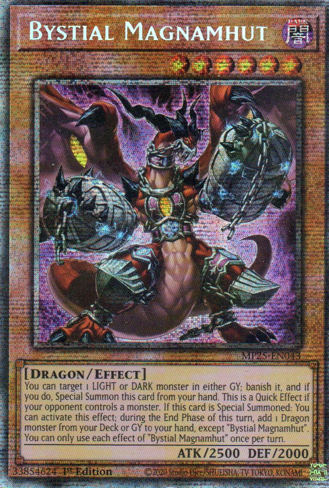 Bystial Magnamhut MP25-EN043 Starlight rare