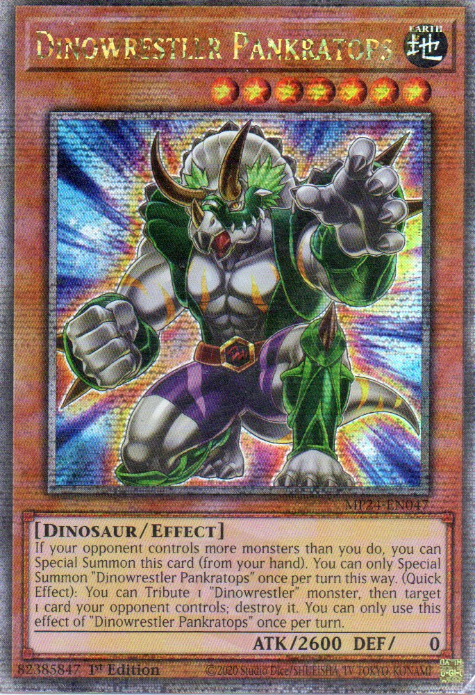 Dinowrestler Pankratops MP24-EN047 Quarter rare
