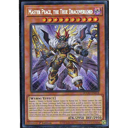 Master Peace. thr True Dracoverlord DOOD-EN018 Secret rare