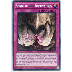 Songs of the Dominators ALIN-EN078 Secret rare