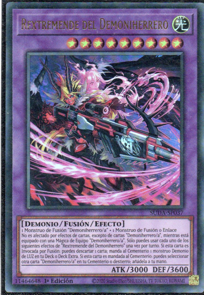 Rextremende del Demoniherrero SUDA-SP037 Ultra rare