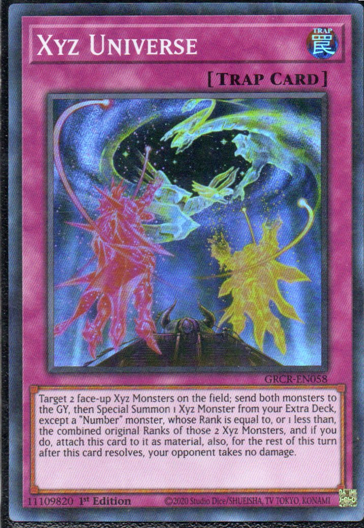 Xyz Universe GRCR-EN058 Super rare