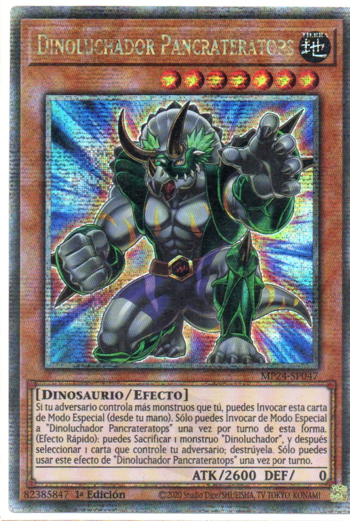 Dinoluchador Pancrateratops MP24-SP047 Quarter rare