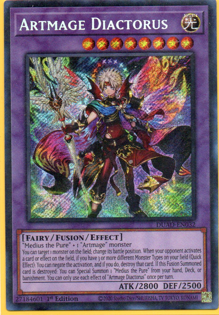 Artmage Diactorus DUAD-EN032 Secret rare