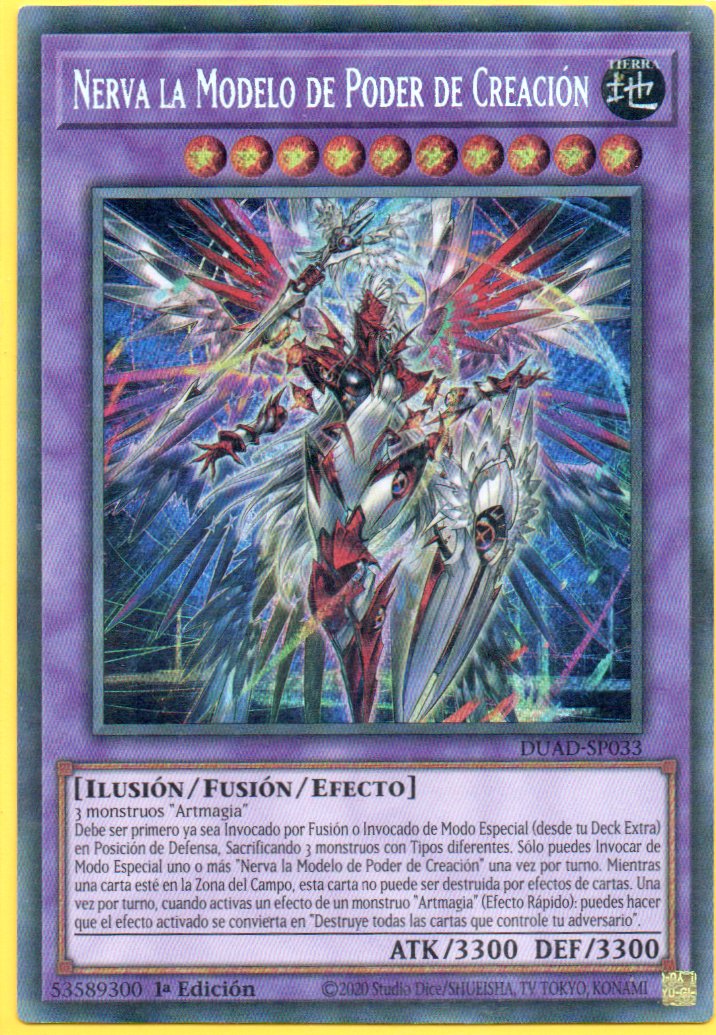 Nerva la Modelo de Poder de Creacion DUAD-SP033 Secret rare