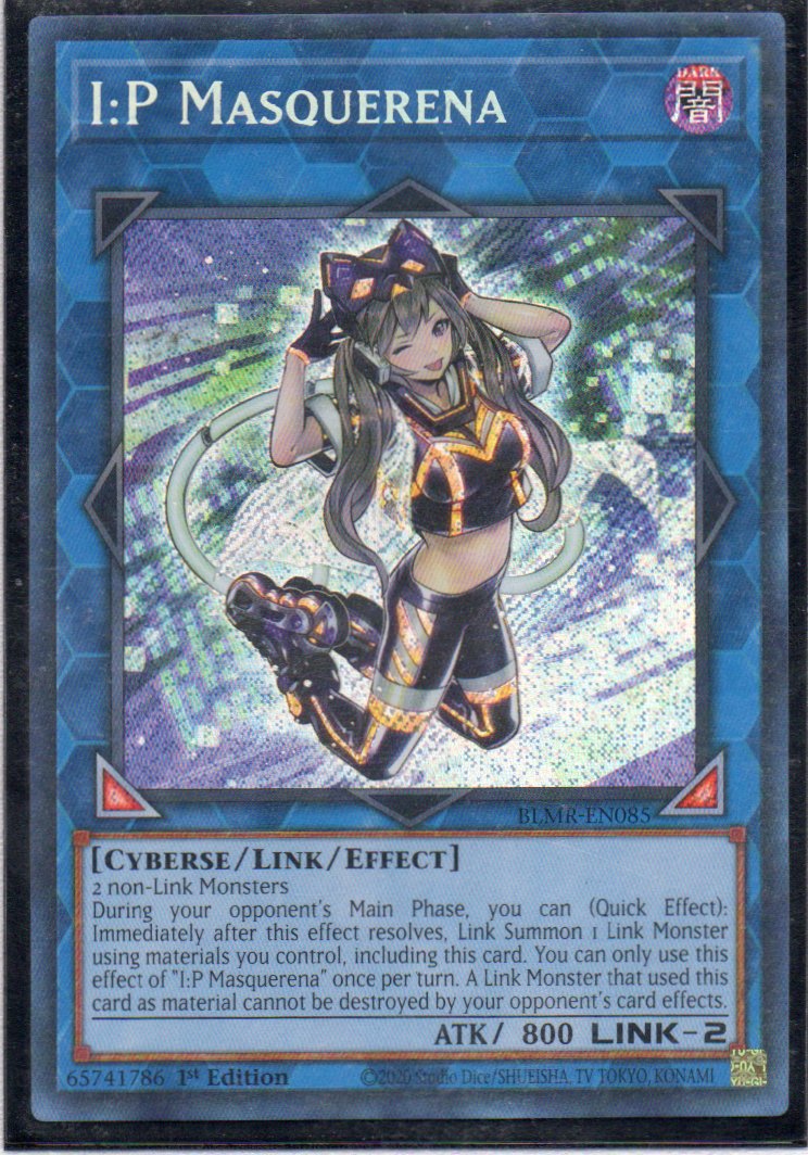 I:P Masquerena BLMR-EN085 Secret rare