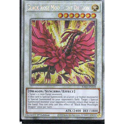 Black Rose Moonlight Dragon RA03-EN038 Platinum rare