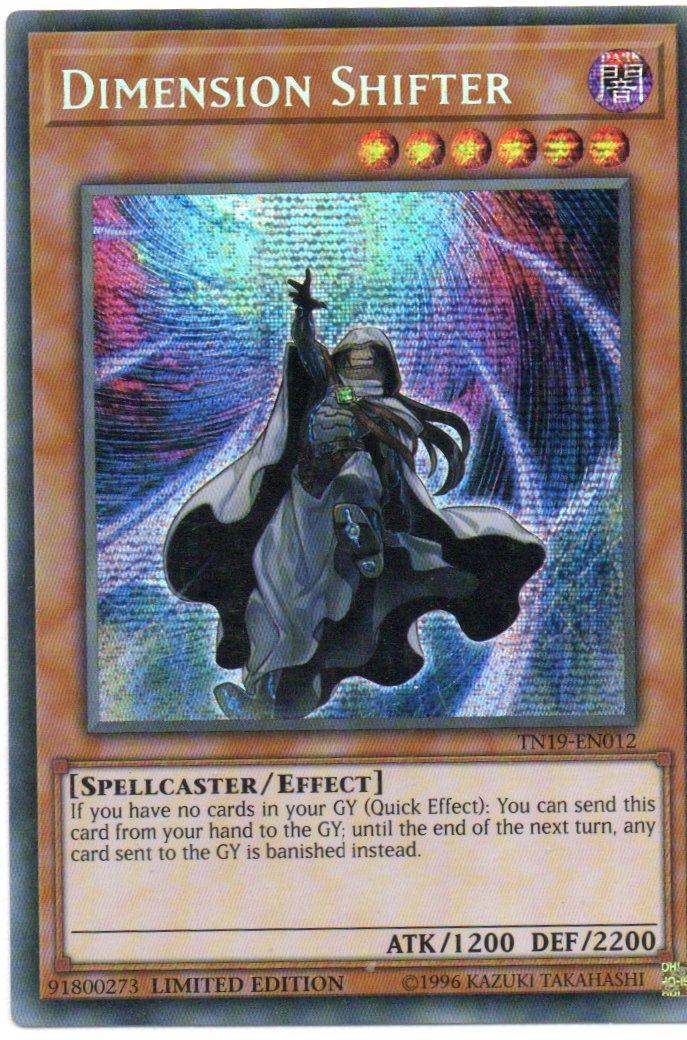Dimension Shifter TN19-EN012 Secret rare