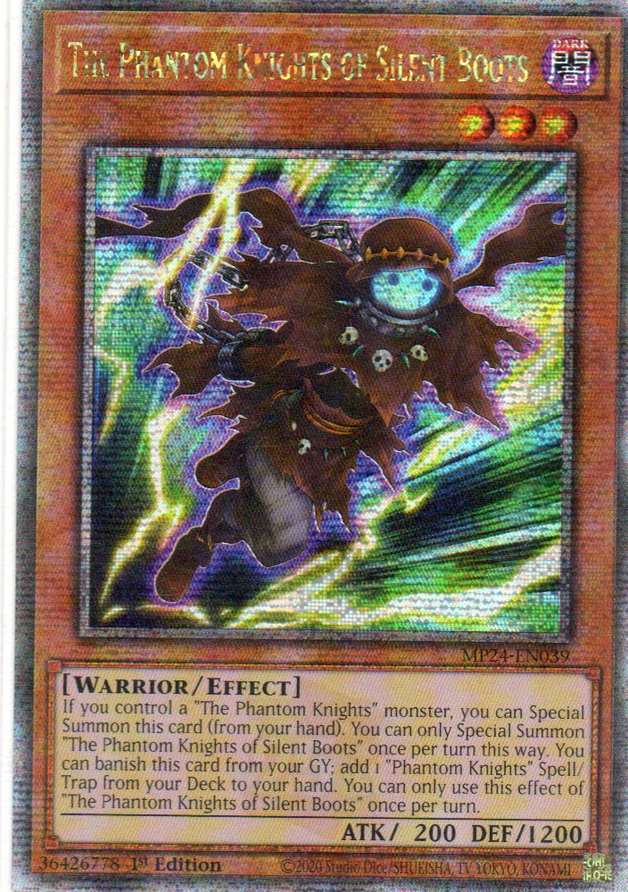 The Phantom Knights of Silent Boots MP24-EN039 Quarter rare