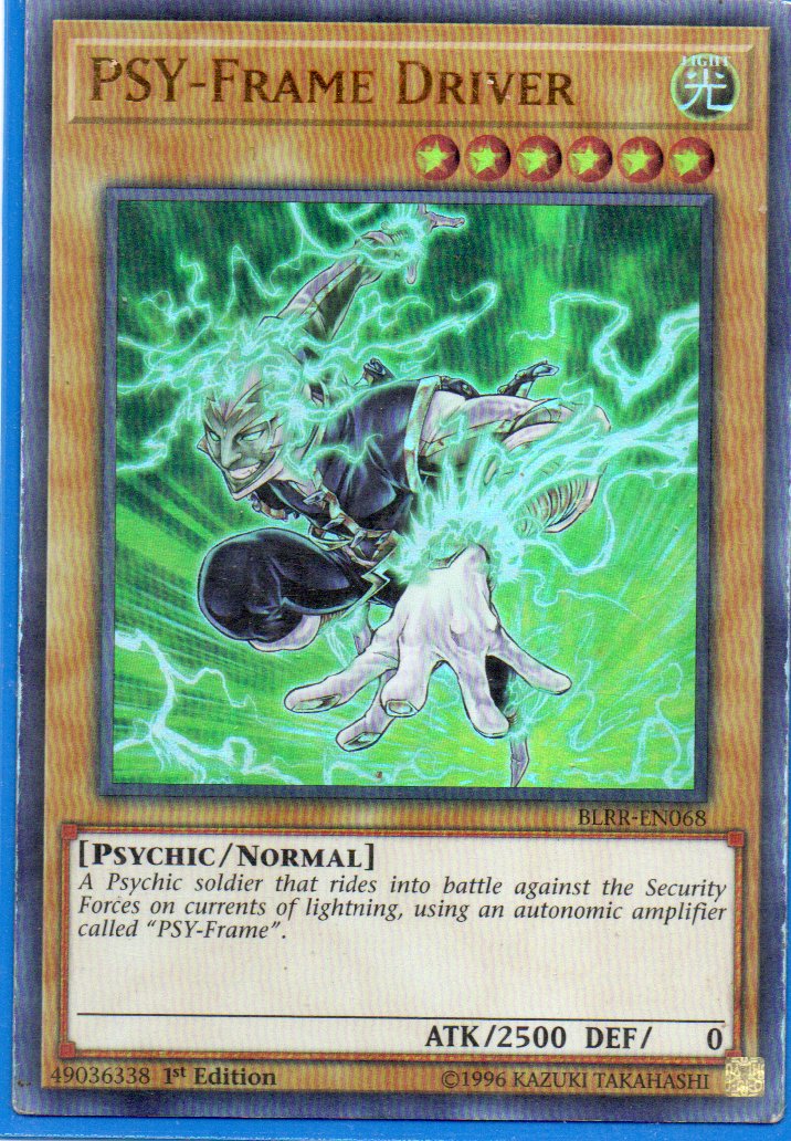 PSY-Frame Driver BLRR-EN068 Ultra rare