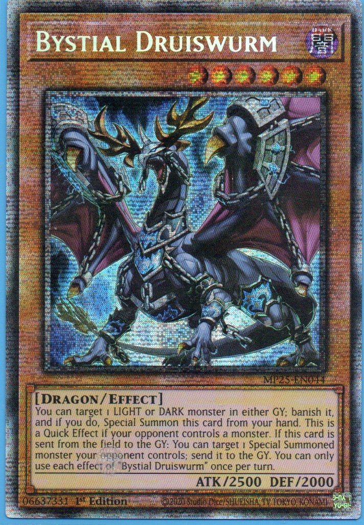 Bystial Druiswurm MP25-EN044 Starlight rare
