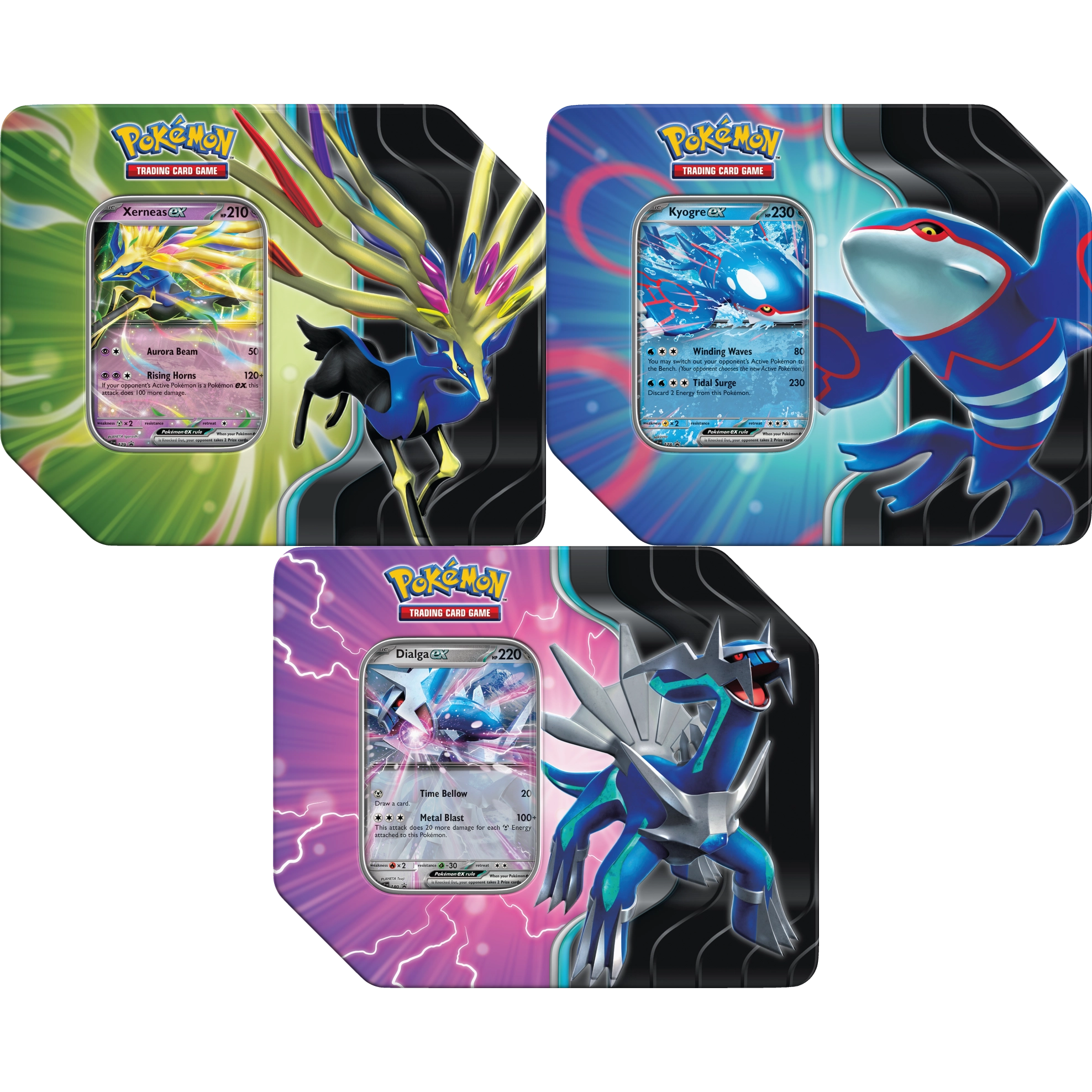 Azure Legends Tin Pokemon TCG en Ingles