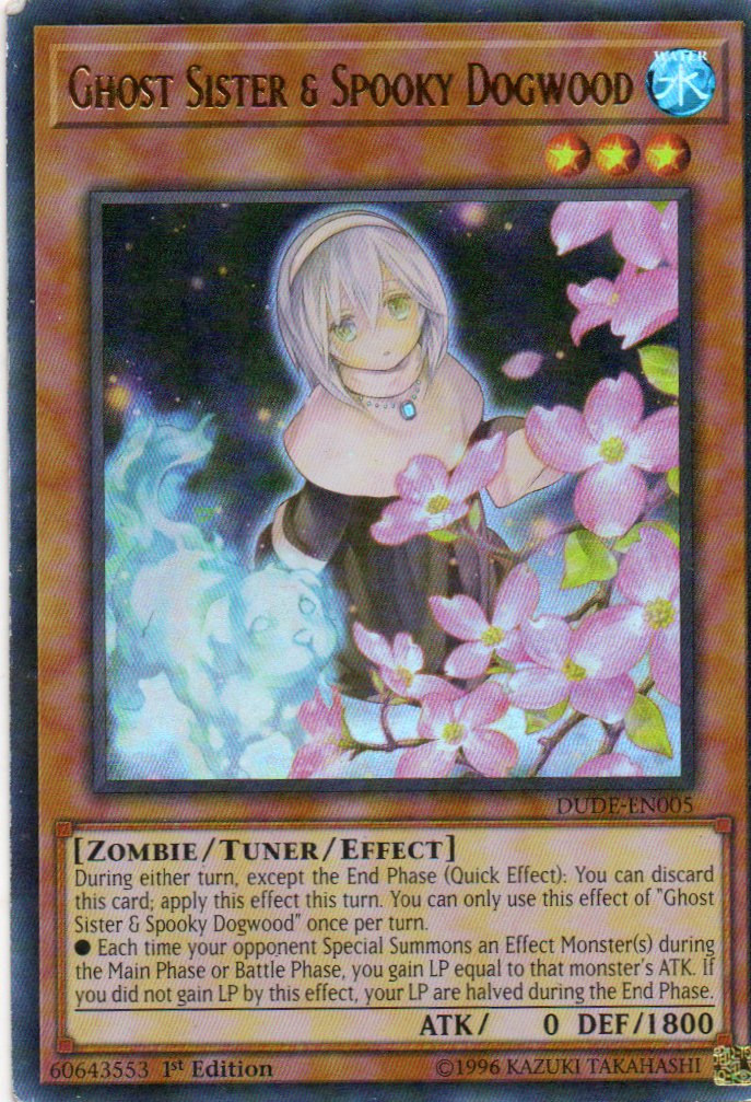 Ghost Sister & Spooky Digwood DUDE-EN005 Ultra rare