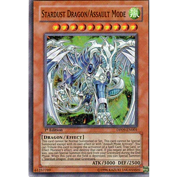 Stardust Dragon/Assault Mode DP09-EN001 Super rare