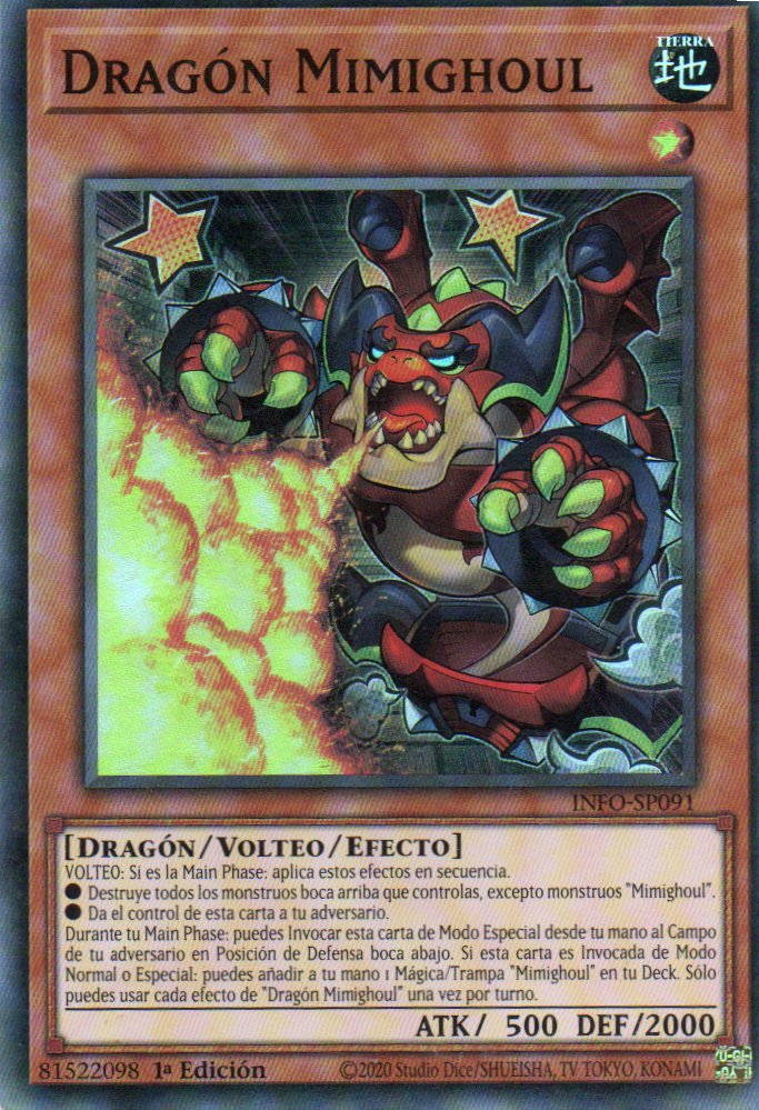 Dragon Mimighoul INFO-SP091 Super rare